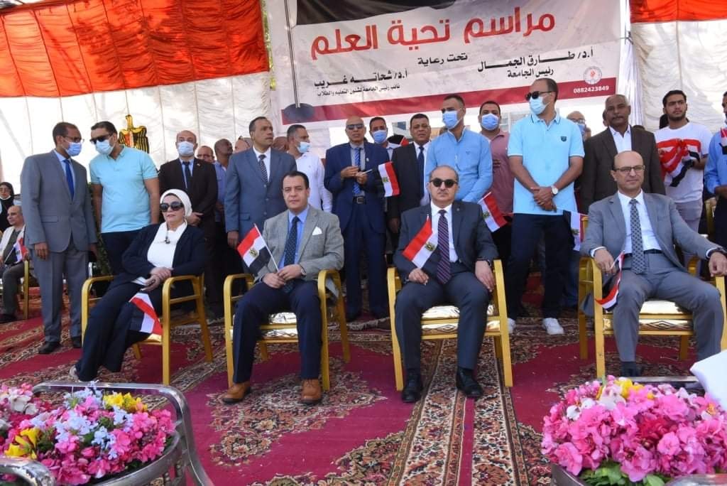 احتفال بذكرى انتصارات أكتوبر المجيدة