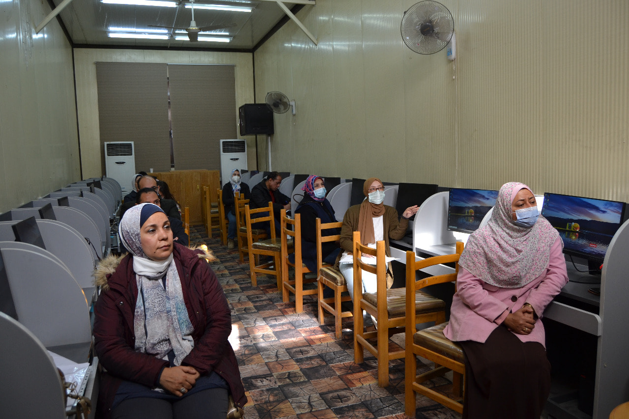 عقد مركز تطوير التعليم الجامعي دورة تدريبية للسادة أعضاء هيئة التدريس والهيئة المعاونة بكلية الفنون الجميلة بالتعاون مع وحدة ضمان الجودة بالكلية 