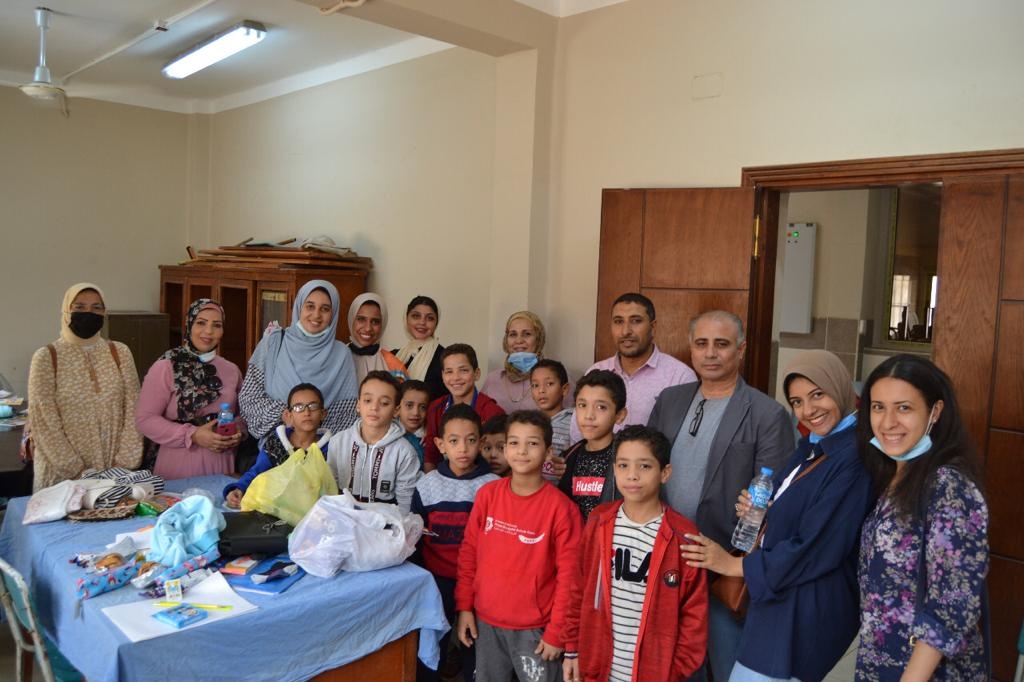 زيارة دار الأيتام بالملجأ 
