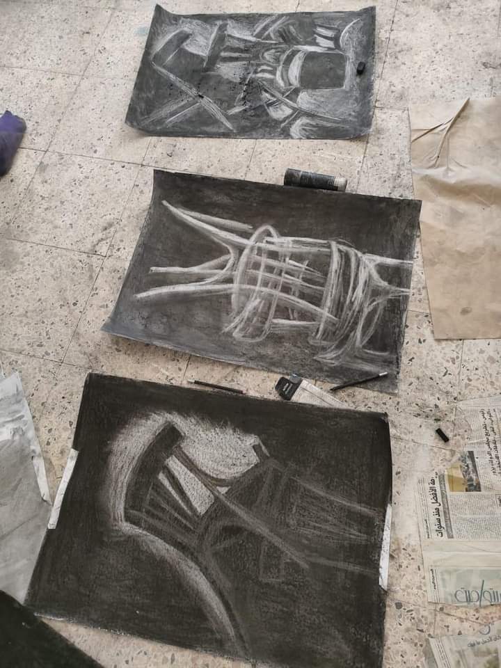 إقامة ورشة عمل عن الأساليب العالمية لفن الرسم من دروس البرفيسيور روجر دال بأكاديمية ستراسبورج للفنون بفرنسا ضمن فعاليات جائزة نوار للرسم