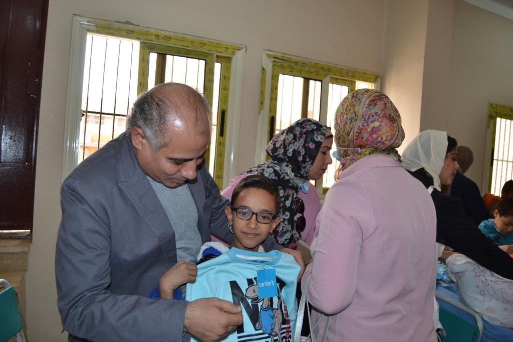 زيارة دار الأيتام بالملجأ 