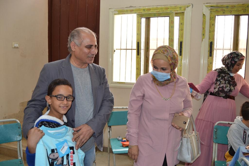زيارة دار الأيتام بالملجأ 