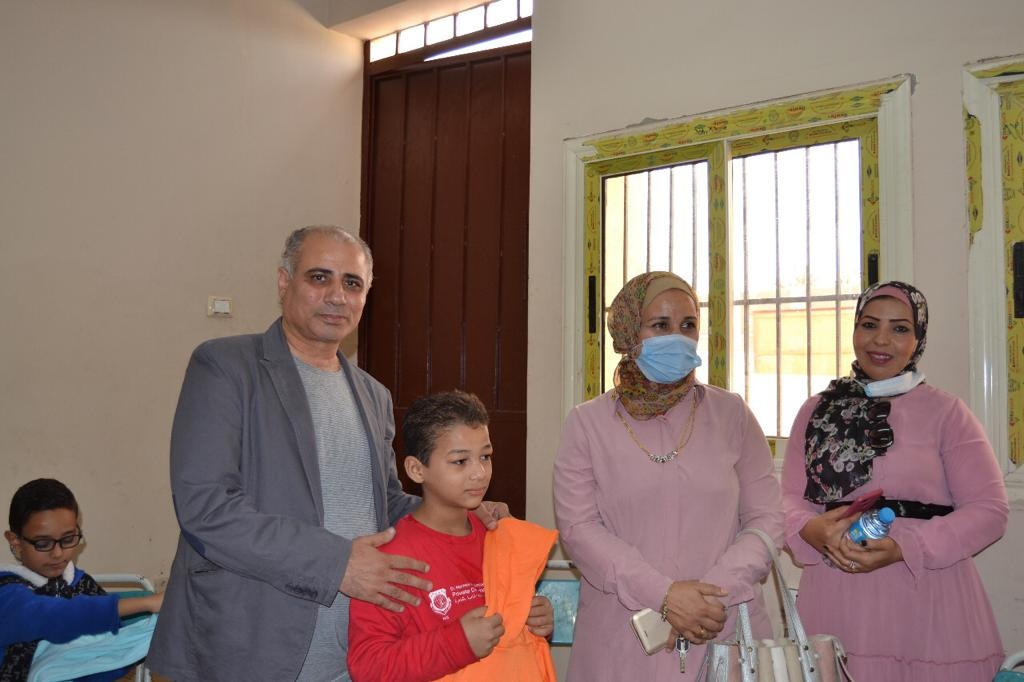 زيارة دار الأيتام بالملجأ 