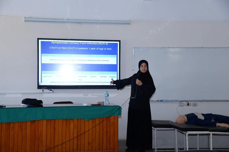Assiut University Faculty of Medicine organizes a training course for postgraduate students on "Infection Control."